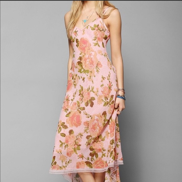 Betsey Johnson/UO (see tag) Tori Pink Slip Dress - Picture 5 of 14